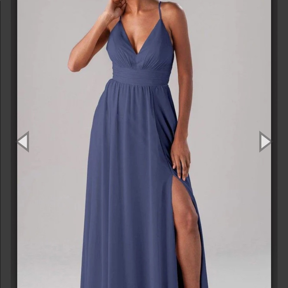 Kennedy Blue Bridesmaids Dress || Style, Ryan in Color, Storm